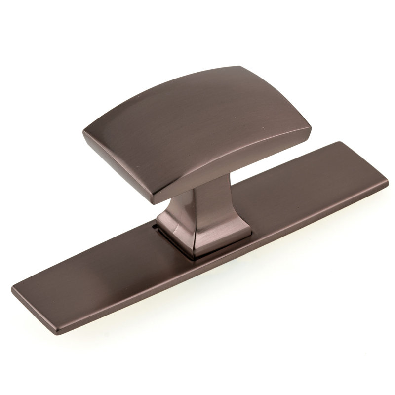 Poignée rectangulaire, Bronze miel