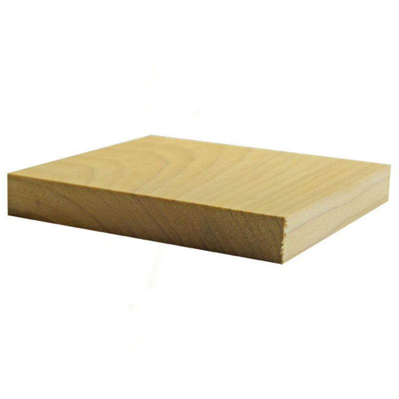  Tabouret de fenêtre de 5 1/4 po x 3/4 po S4S. Sans finition, Peuplier, L 5,25 po x H 0,75 po x P 42 po