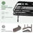 Adjustable Two Tier Dish Rack