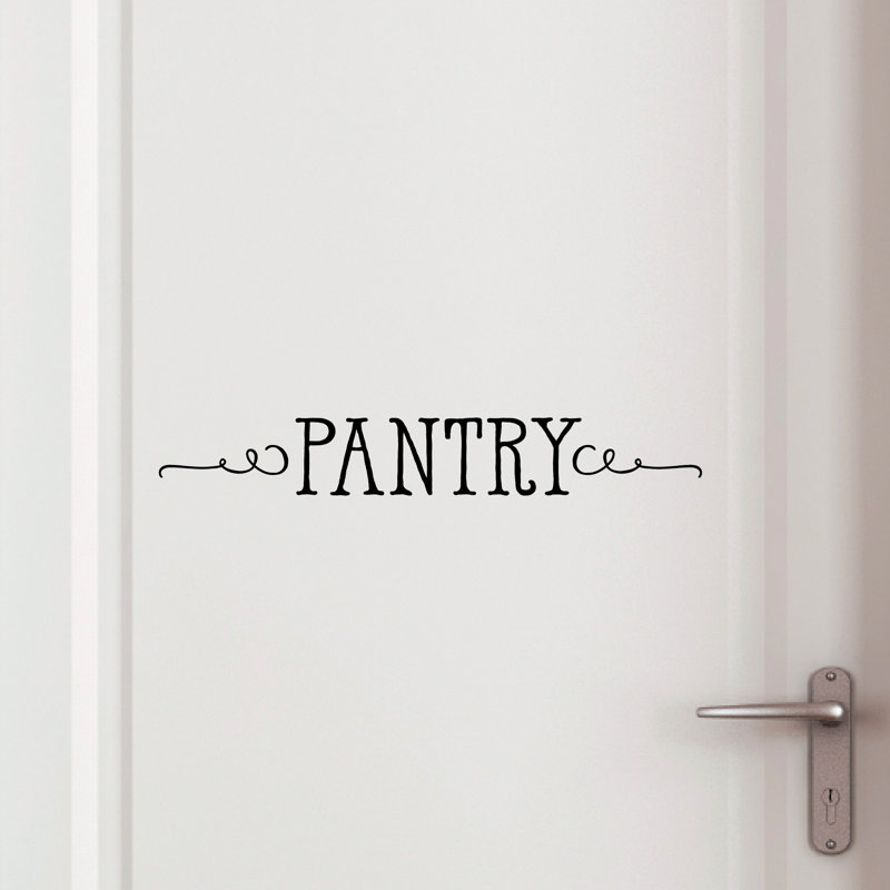 Text & Numbers Non-Wall Damaging Wall Decal