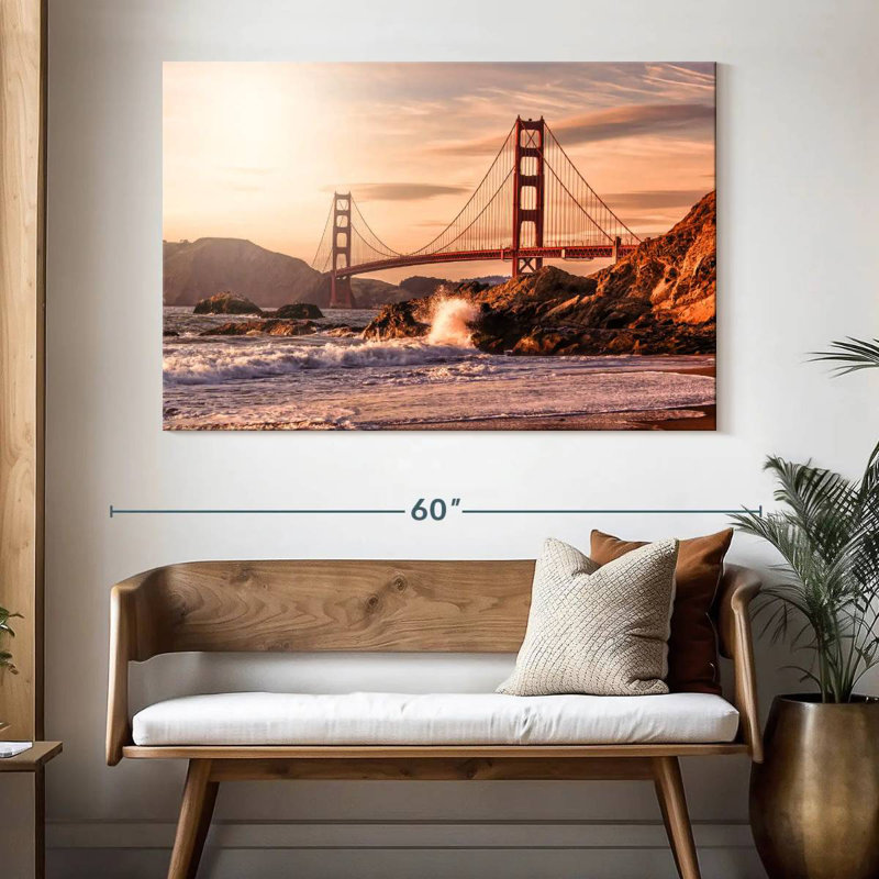 Lilie Sunlit Golden Gate Bridge