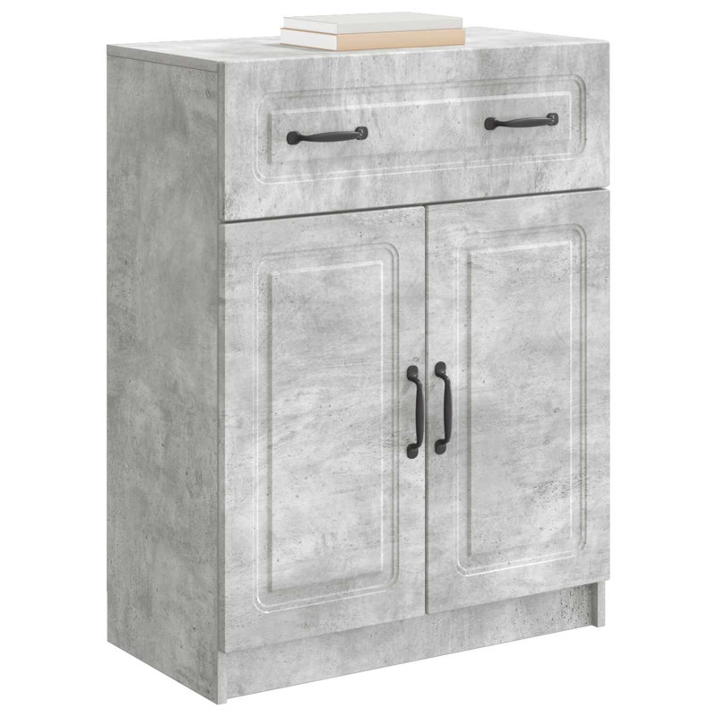66cm Sideboard, Concrete Grey