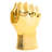 Gold Solidarity hand Tabletop decor - 7" tall