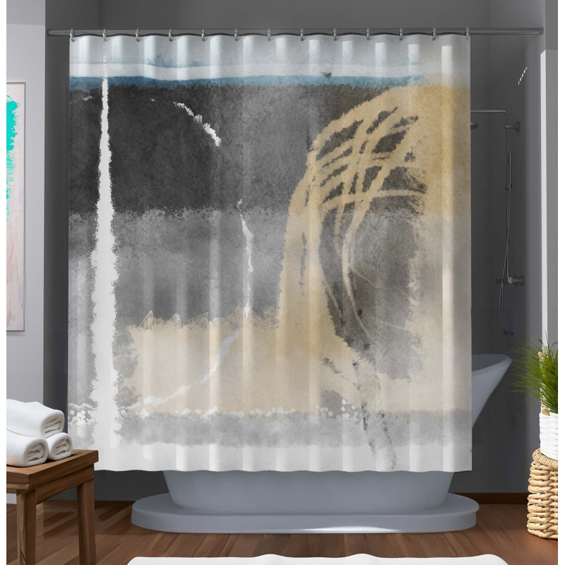 Rideau de douche abstrait Katsikis