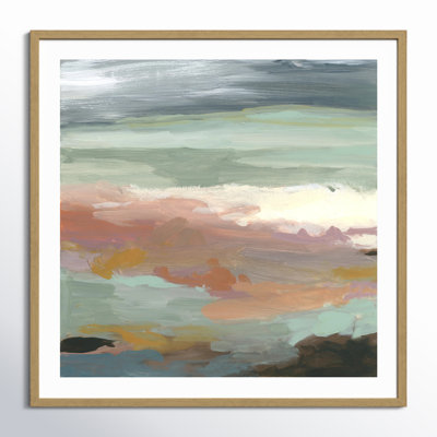 Bingham "Ocean Bluffs" Painting by Carol Robinson