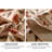 Orange Floral Linen Rectangle Tablecloth 55"X71", Wrinkle Resistant For Thanksgiving Dining