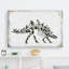 Reproduction de fossile de dinosaure sur toile tendue-285555973