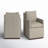 Bobbi 23.23" W Stain Resistant Armchair with Casters (Set of 2)-1030638398