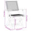 4 - Person Patio Dining Set Rectangular Table-1785875647