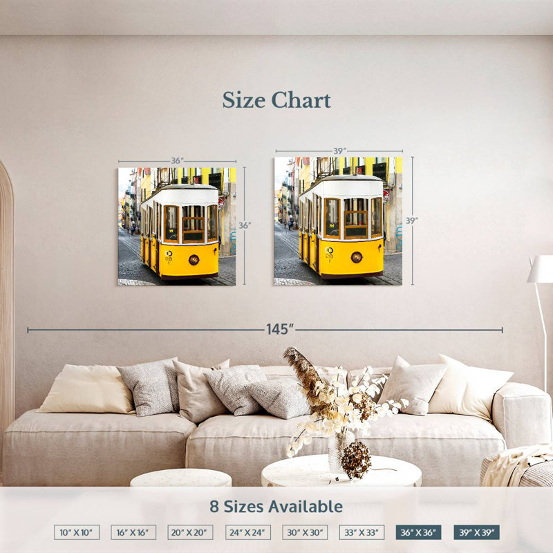 Mehar Tramway Bica, 39" H x 39" W