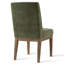 Chaise d'appoint de salle à manger rembourrée en tweed de 19,5 po (ensemble de 4)-1752072493