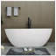 Baignoire de trempage autoportante 63 po. X 29,5 po. 63 po. X 29,5 po.