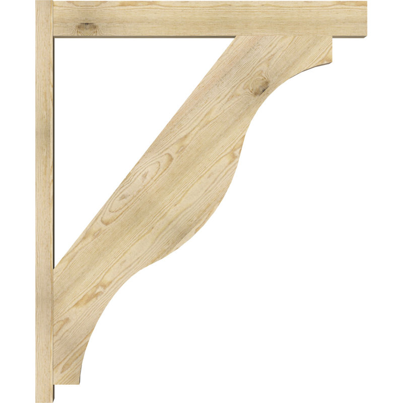 Jeu de blocs Funston, Sapin Douglas de 6 po (sciage brut), P 38 po x H 46 po