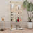 Tempered Glass Display Cabinet,Wine Cabinet, Storage Cabinet,File Cabinet,With Bluetooth LED Strip,Can Be Controlled By Remote Control Or Mobile APP,Swivel Casters,Can Be Placed Anywhere-114484499