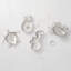 Mini plateau en zinc S / 2, Fleur-De-Lis