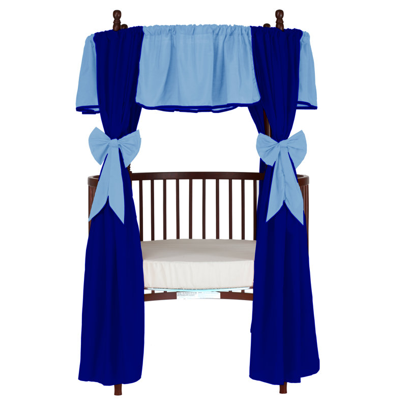 Curtain, Light Blue/Royal Blue