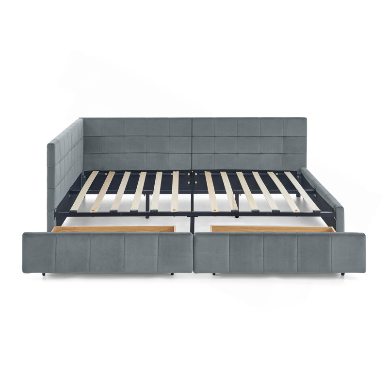 Versatile Upholstered Daybed With Extraordinary Features For Comfort And Functionality