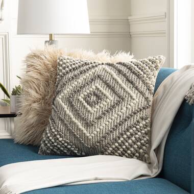 Trinity Boho Donut Tufted Chenille Decorative Throw Pillow Covers