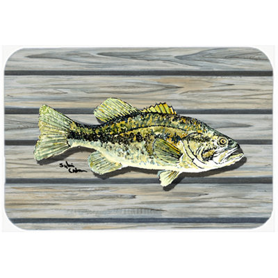 Planche à découper en verre wharf caroline Small Mouth Bass