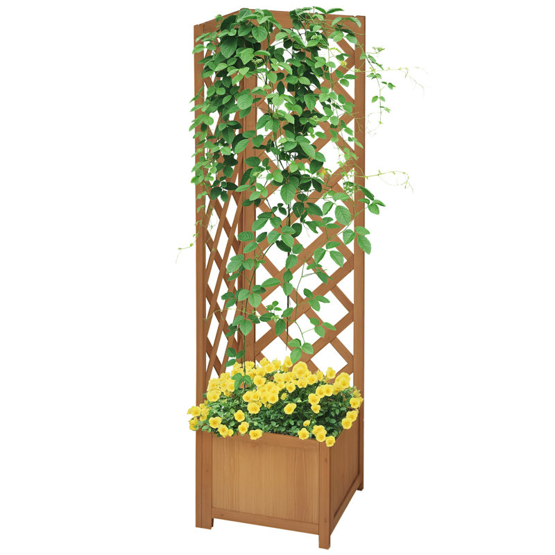 Wood Raised Garden Bed