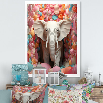 «Elephant Dreams In Colors I», reproduction sur toile