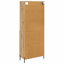  Highboard Old Wood 69.5 X 32.5 X 180 Cm Engineered Wood-1968368654