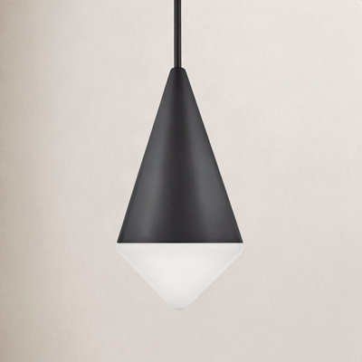 Gilroy Single Light Steel Dimmable Pendant