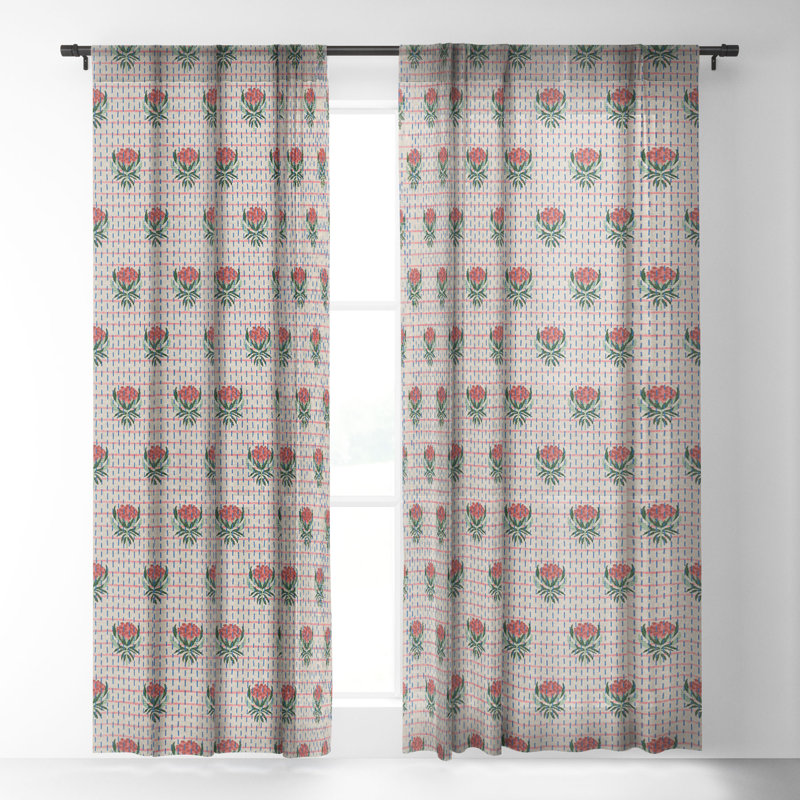 Ensemble de 2 rideaux transparents Holli Zollinger, L 50 po x L 96 po