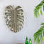 Décoration murale feuille d'or Monstera-1105300414