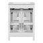 Bathroom Vanity Combo with Ceramic sink, Luxurious Space-Saving Vanity - W24"*D18"*H34"inch, 2 Soft-Close Doors