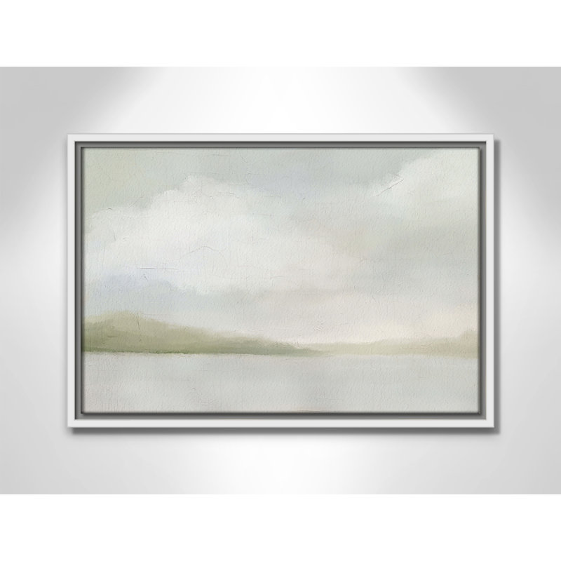 Queensland " A Tranquil Morning ", 13.5" H x 19.5" W, White