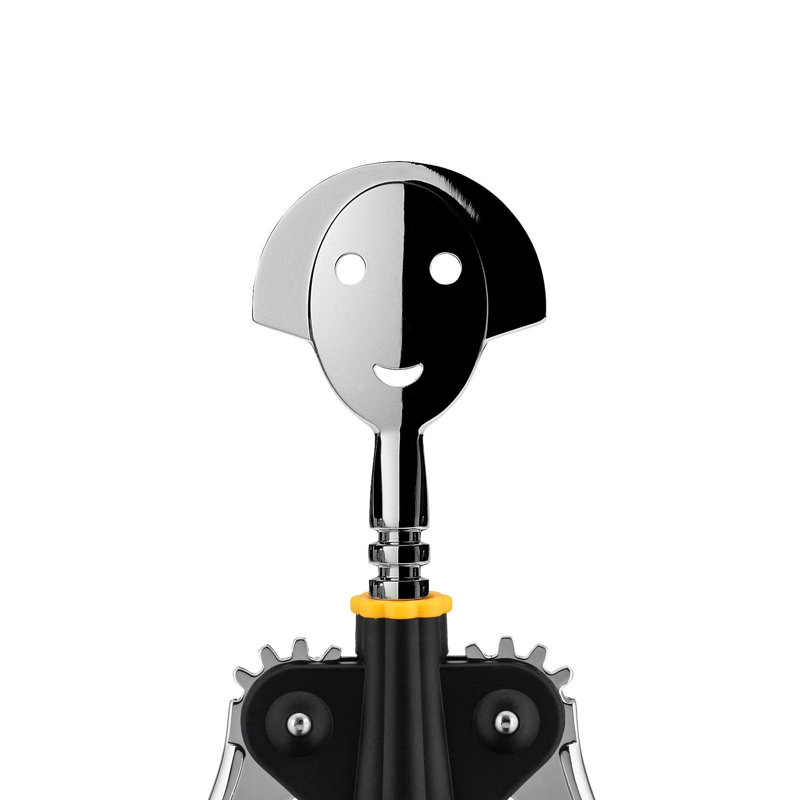 Anna G. Black Zinc Alloy and Resin Corkscrew