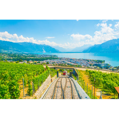 Guillemette Mont Pelerin in Switzerland 1 Piece Wrapped Canvas Wall Art