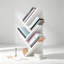 Bibliothèque moderne en forme d'arbre avec tablette ouverte pour salon, bureau, chambre, bibliothèque étroite en bois pour livres, films, CD, magazines et décoration