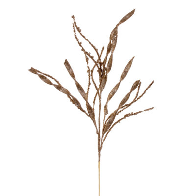 Wavy Glitter Floral Stems