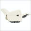 Fauteuil inclinable manuel avec positions pivotantes, berçantes et inclinables à 360 degrés-132468026