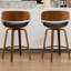 Tabouret de bar rotatif 30 po Modern-119858610-122503225