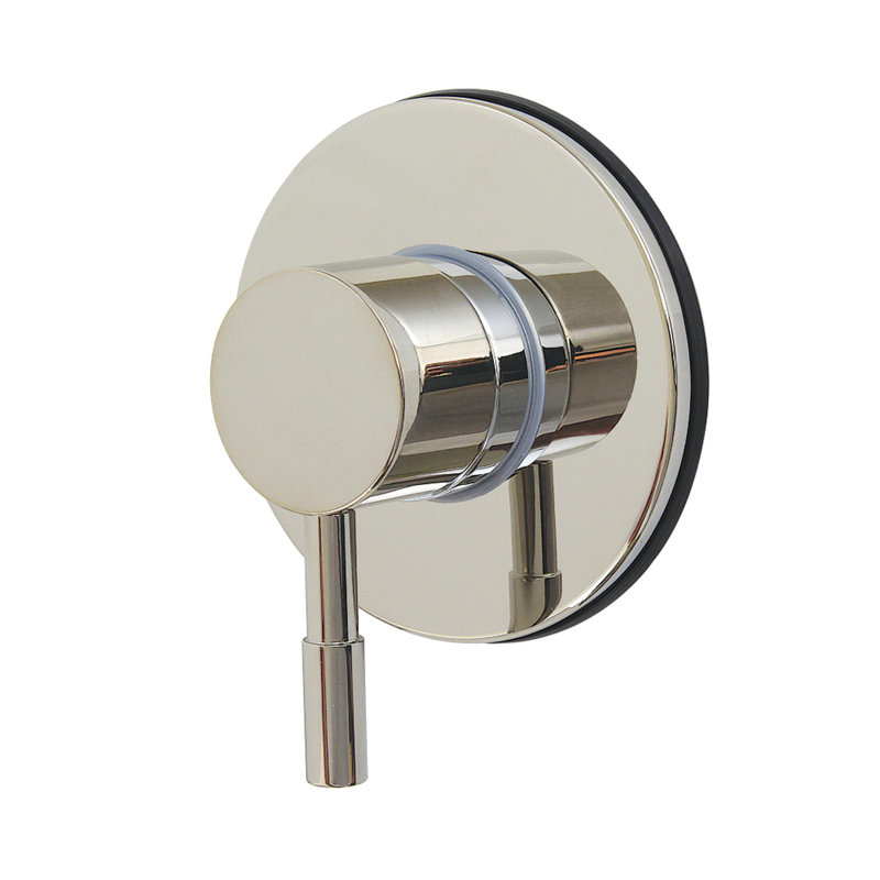 Kingston Brass Concord Single-Handle Wall Mount Six-Way Diverter Valve with Trim Kit, Polished Nickel