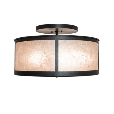 Damona Acrylic Semi Flush Mount