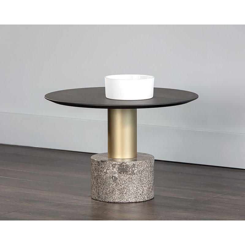 Monaco Solid Wood Coffee Table, Gold