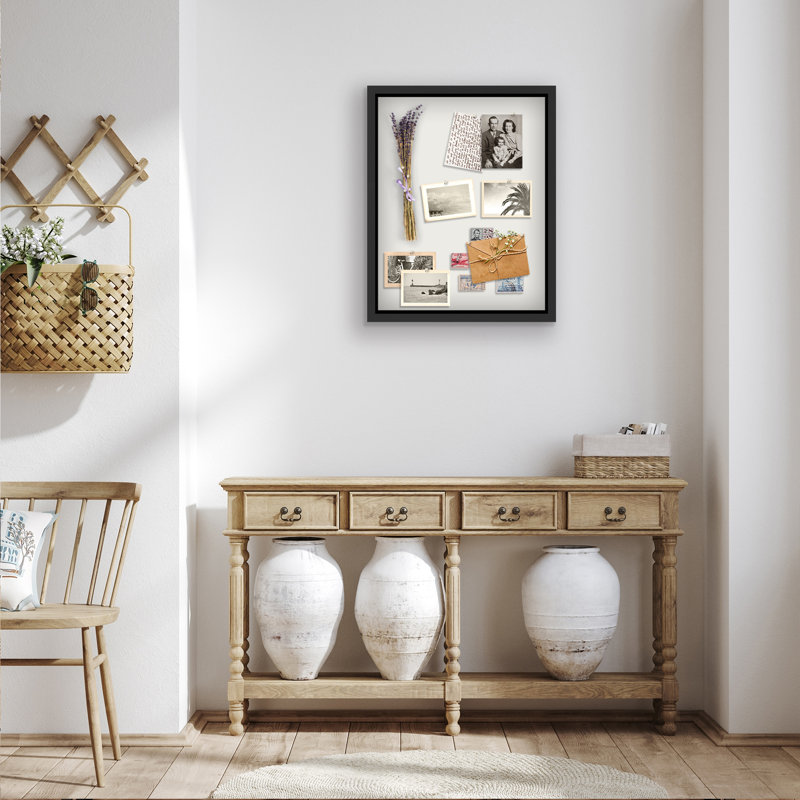 Delcastillo Shadow Box Frame 1.5 Inches Deep Box Frame for Objects & Pictures, Black, 16" W x 20" H