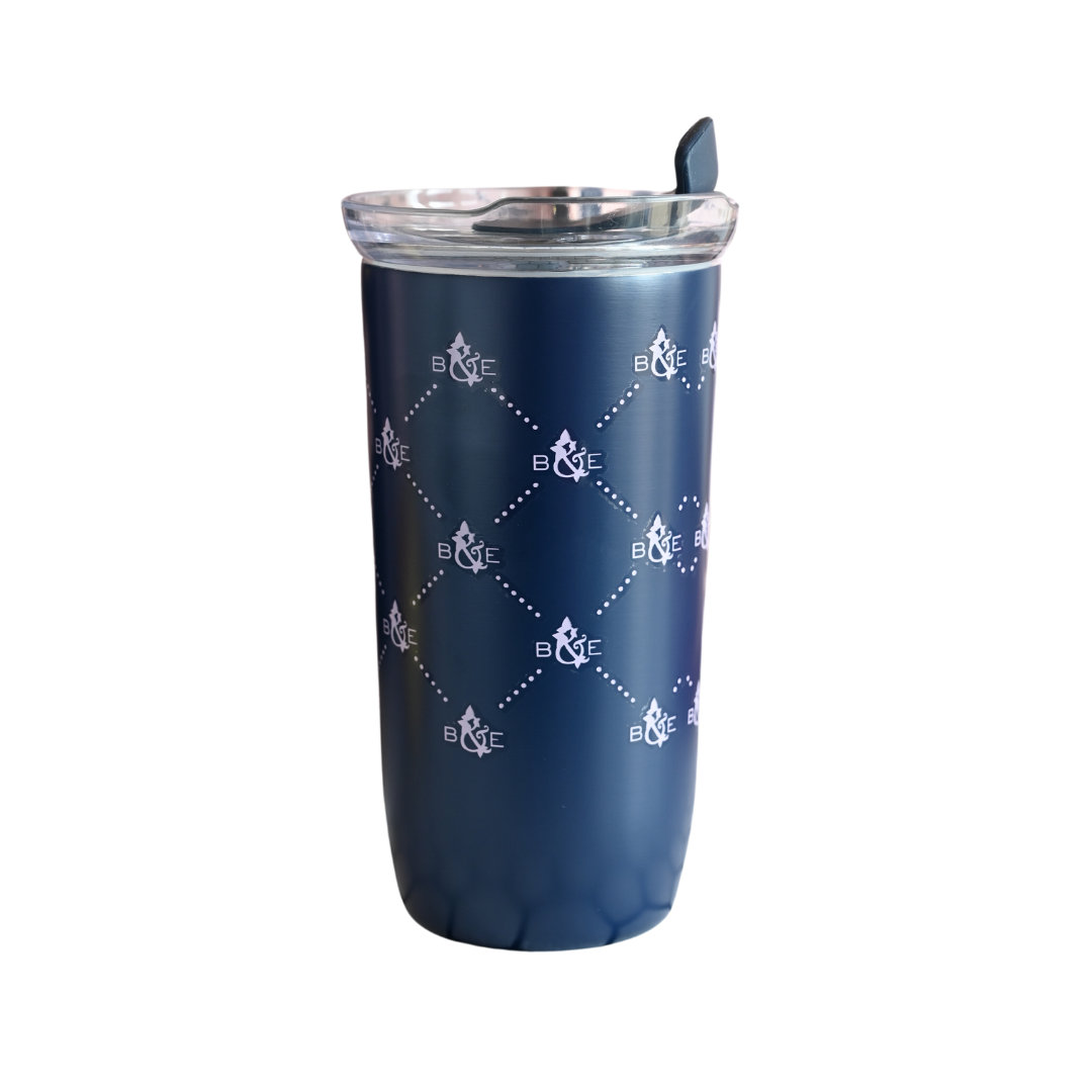 Beau & Elliot Monogram 350ml Vacuum Insulated Stainless Steel Travel Mug