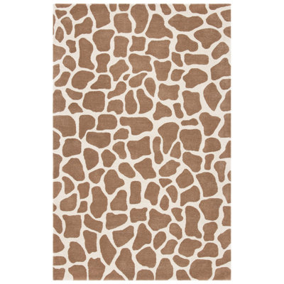 Soho Hand Tufted Wool Animal Print Rug