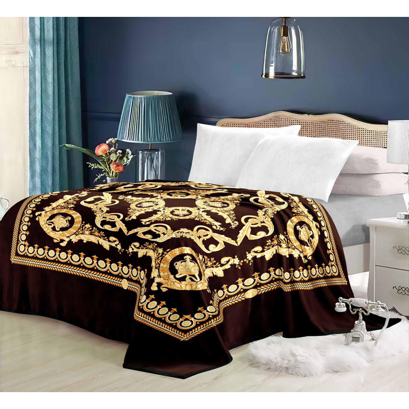 Weighted Heated Throw Blanket, Brown