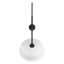 Thomas O'Brien, "Academy 26.5" Anchored Larrabee Barn Light in Matte Black with 16" Green Rockhouse Shade-645866446-645866443