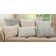 Celeste Collection Geometric Cotton Blend Reversible Pillow Cover