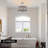 Modern 4 Light Crystal Shade Semi Flush Mount Ceiling Lighting-1543415897