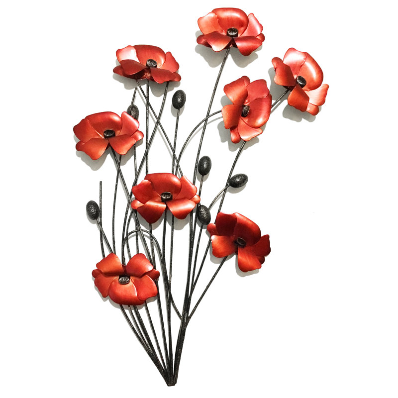 Plants & Flowers Wall Decor on Metal