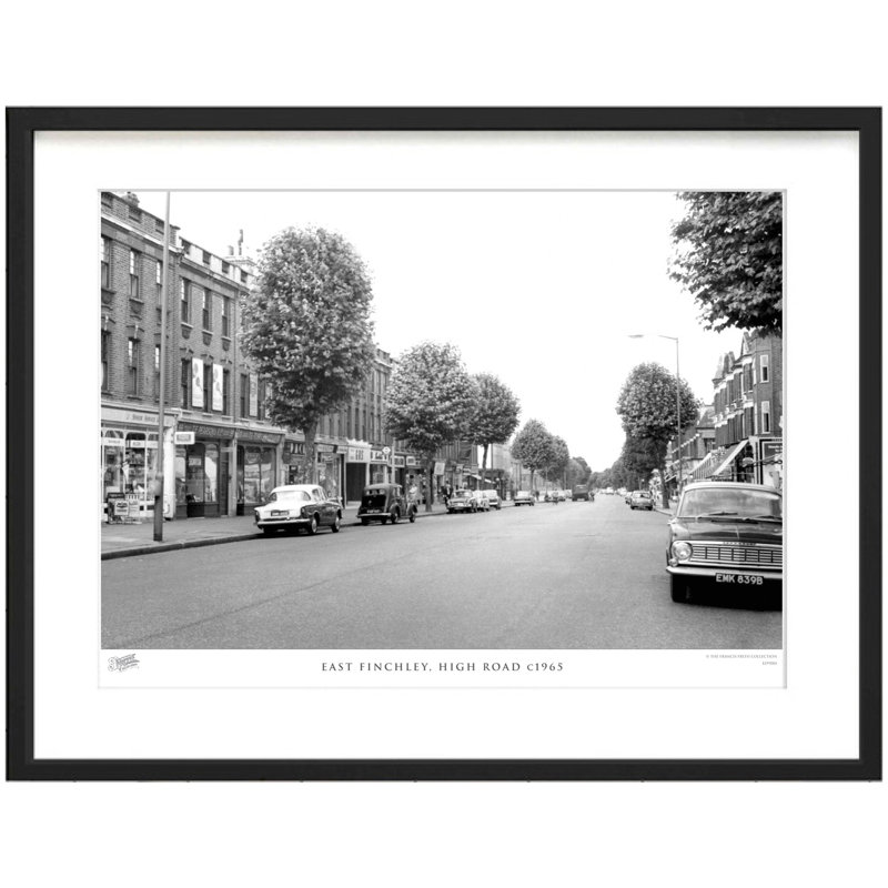 East Finchley, High Road C1965 by Francis Frith - Single Picture Frame Print, 60cm H x 80cm W x 2.3cm D