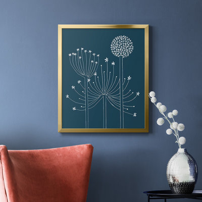 Toile graphique de qualité supérieure Alliums II